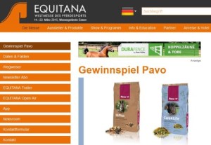 EQUITANA-Gewinnspiel PAVO Pferdefutter
