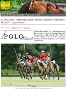 Polo Picknick Gewinnspiel HORSEtoday