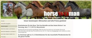 horse woman Gewinnspiel Die Fee Marielle und das letzte Einhorn