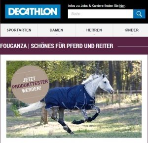 DECATHLON Produkttester Fouganza Regendecke