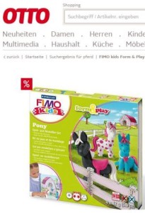 OTTO FIMO Kids form play Pony
