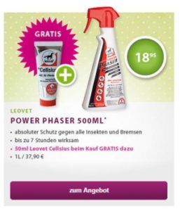 EQUIVA Power Phaser + Cellsius gratis