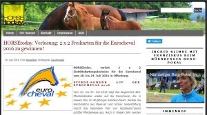 HORSEtoday Verlosung eurocheval 2016