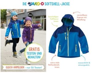 JAKO-O Produkttest Softshell-Jacke