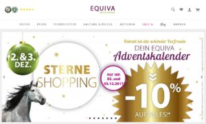 EQUIVA Sterneshopping 10 % Rabatt am 1. Advent