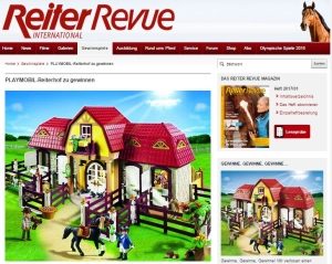 Großer Reiterhof von Playmobil im Reiter Revue Gewinnspiel