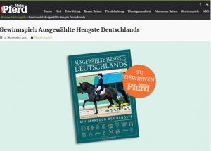 Gewinnspiel Mein Pferd "Ausgewählte Hengste Deutschlands"