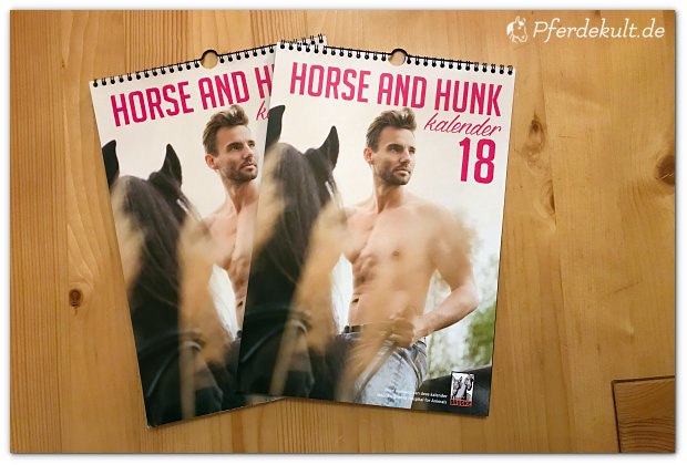 Horse & Hunk Kalender 2018 bei Pferdekult gewinnen