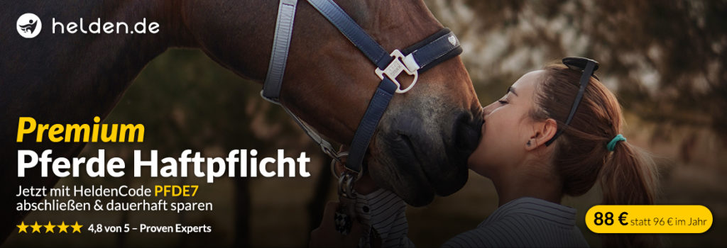 Premium Pferdehaftpflicht Versicherung Helden.de