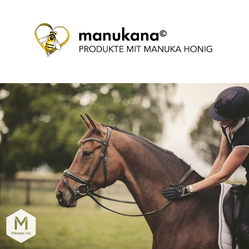 manukana Produkte mit manuka Honig für Pferde
