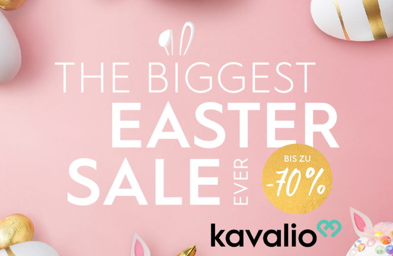 The Biggest Easter Sale Ever bei kavalio.de