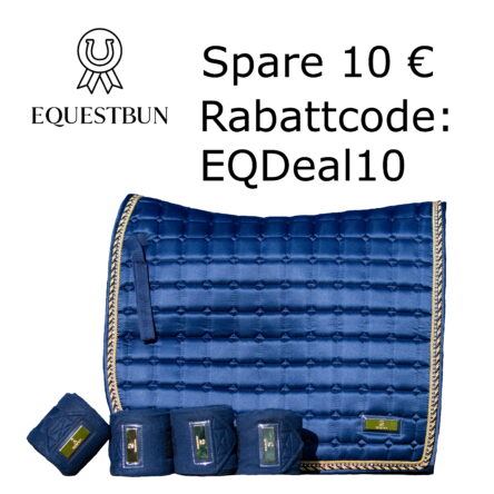 EQUESTBUN Rabattcode – Spare 10 € auf das Set aus Schabracke & Bandagen