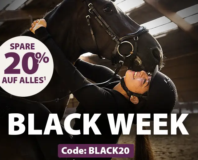 Black Week bei EQUIVA – 20 % Rabatt-Code